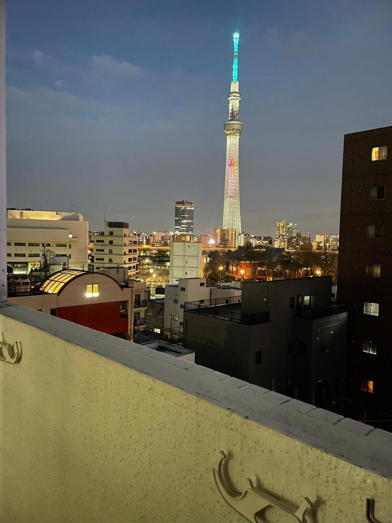 Ferienwohnung 江元浅草 Präfektur Tokio Exterior foto