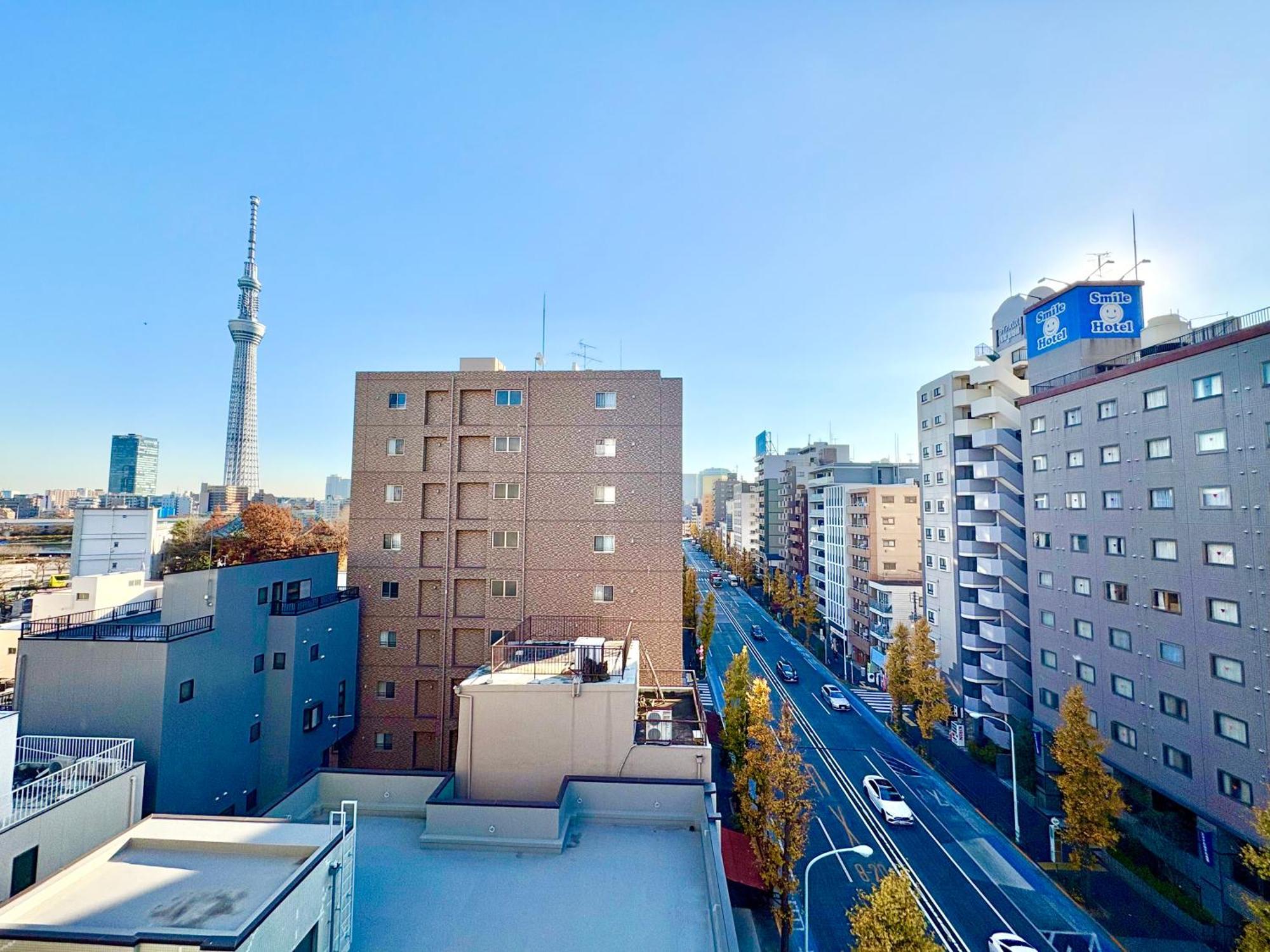 Ferienwohnung 江元浅草 Präfektur Tokio Exterior foto