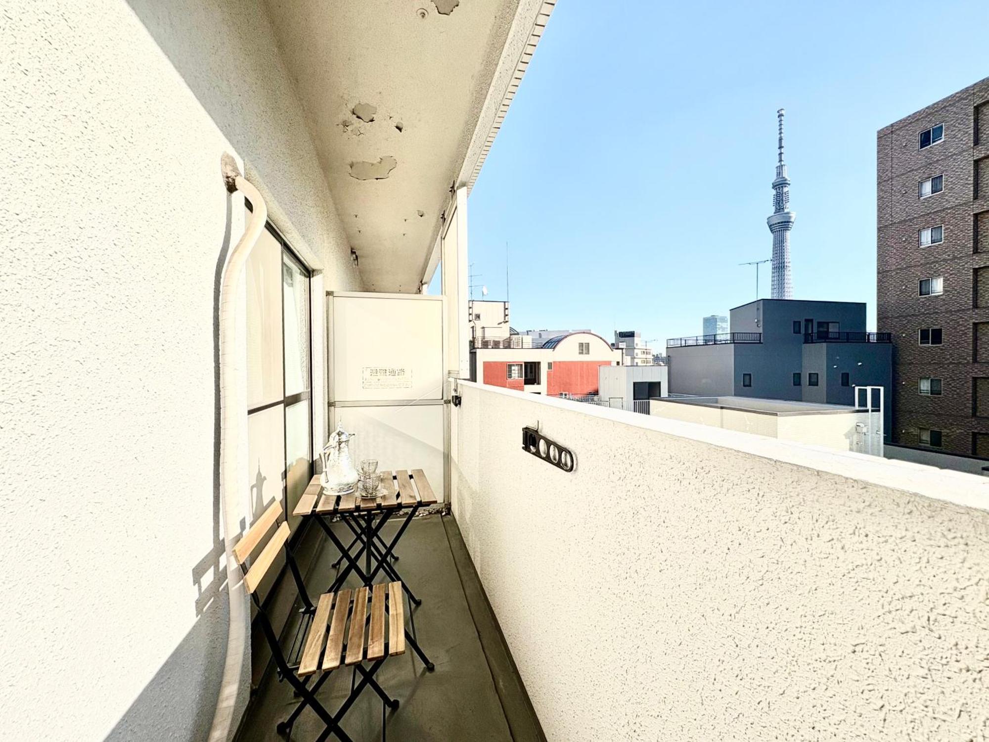 Ferienwohnung 江元浅草 Präfektur Tokio Exterior foto